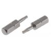 RS PRO Bit šroubováku, Chrom-vanadová ocel, Šestihran, 6.35 mm, T9, celková délka: 25 mm, počet kusů: 1