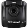 Transcend DrivePro 230Q kamera za čelní sklo s GPS Horizontální zorný úhel=130 ° 12 V akumulátor, systém pro udržení v jízdním pruhu, WLAN, varování před kolizí, displej