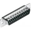 MH Connectors MHDB25-SP 2101-0180-03 D-SUB kolíková lišta 180 ° Pólů: 25 pájecí kalíšek 1 ks