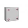 Rittal Nástěnná krabice, řada: KX IP66 Ocel RAL 7035 150 mm 150 mm 80 mm Rittal Nástěnná krabice, řada: KX IP66 Ocel RAL 7035 150 mm 150 mm 80 mm