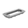 HDC enclosures, Size: 8, Protection degree: IP 68, , Screw plug, Standard HDC 24B XXL MOUNT FRAME Weidmüller Množství: 1 ks protirámeček HDC enclosures, Size: 8, Protection degree: IP 68, , Screw plug, Standard HDC 24B XXL MOUNT FRAME Weidmüller Množství: 1 ks protirámeček