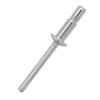 RS PRO Nýt, Ocel, délka nýtu: 14.5 mm, Obyčejný Ocel Slepý, průměr nýtu: 6.4 mm RS PRO Nýt, Ocel, délka nýtu: 14.5 mm, Obyčejný Ocel Slepý, průměr nýtu: 6.4 mm