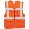 Portwest Oranžová Polyester Reflexní vesta XL Portwest Oranžová Polyester Reflexní vesta XL
