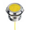 Indikátor pro montáž do panelu, řada: RS PRO Žlutá, typ žárovky: LED Vodič RS PRO 24V ac/dc 30 mm, IP67, IP69K Indikátor pro montáž do panelu, řada: RS PRO Žlutá, typ žárovky: LED Vodič RS PRO 24V ac/dc 30 mm, IP67, IP69K