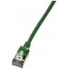 LogiLink CQ9035S RJ45 síťové kabely, propojovací kabely CAT 6A U/FTP 1.00 m zelená extrémně tenký , samozhášecí, flexibilní provedení, fóliové stínění, bez LogiLink CQ9035S RJ45 síťové kabely, propojovací kabely CAT 6A U/FTP 1.00 m zelená extrémně tenký , samozhášecí, flexibilní provedení, fóliové stínění, bez