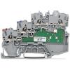 WAGO Svorkovnice pro montáž na lištu DIN 2000-5311/1101-951, řada: TOPJOB S, 24V Šedá 1mm² 3 Klecová svorka WAGO Svorkovnice pro montáž na lištu DIN 2000-5311/1101-951, řada: TOPJOB S, 24V Šedá 1mm² 3 Klecová svorka