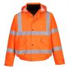 Portwest S463 Oranžová Unisex Reflexní plášť bomber L Portwest S463 Oranžová Unisex Reflexní plášť bomber L