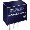 RECOM R-789.0-0.5 DC/DC měnič napětí do DPS 9 V/DC 0.5 A 4.5 W Počet výstupů: 1 x Obsah 1 ks