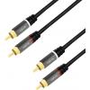 LogiLink CA1204 cinch audio kabel 2.0 m černá stíněný, barevně rozlišený