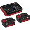 Einhell Power X-Change 2x 3Ah & Twincharger Kit 4512083 akumulátor do nářadí a nabíječka 18 V 3 Ah Li-Ion akumulátor
