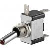 TRU COMPONENTS TC-R13-404-SQ RED 1587687 páčkový přepínač do auta, 1x vyp/zap, 12 V/DC, 20 A