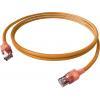 Easylan CS1OOADAD0075 RJ45 síťové kabely, propojovací kabely CAT 6A S/FTP 7.50 m oranžová dvoužilový stíněný, bez halogenů, samozhášecí 1 ks Easylan CS1OOADAD0075 RJ45 síťové kabely, propojovací kabely CAT 6A S/FTP 7.50 m oranžová dvoužilový stíněný, bez halogenů, samozhášecí 1 ks