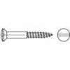 TOOLCRAFT TO-5446194 šroub do dřeva se zápustnou hlavou 3.5 mm 12 mm příruba DIN 95 mosaz 200 ks