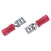 JST Zásuvný konektor, řada: FVDDF Izolované, 4.75 x 0.8 mm, Červená Vnitřní, celková délka: 18.7 mm, izolační: Vinyl, JST Zásuvný konektor, řada: FVDDF Izolované, 4.75 x 0.8 mm, Červená Vnitřní, celková délka: 18.7 mm, izolační: Vinyl,