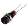 Indikátor pro montáž do panelu Zapuštěný barva Červená Kabel, 2V dc RS PRO