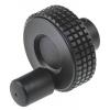 34398-C9 Elesa Černá Technopolymer Ruční kolo 40 mm