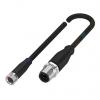 Kabel ovladače snímače, A: Vnitřní, A: Rovný 4, B: Přímý, B: Vnější, 250V 4, IP67, IP68, IP69K, řada: BCC03 BALLUFF 2 m Kabel ovladače snímače, A: Vnitřní, A: Rovný 4, B: Přímý, B: Vnější, 250V 4, IP67, IP68, IP69K, řada: BCC03 BALLUFF 2 m