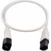 HAWA R772 IEC kabel bílá 1.00 m