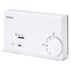 Eberle KLR-E 7009 pokojový termostat na omítku, 111770951100, 1 ks Eberle KLR-E 7009 pokojový termostat na omítku, 111770951100, 1 ks