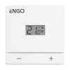 ENGO EASY-BATW Drátový bateriový termostat, bílý ENGO EASY-BATW Drátový bateriový termostat, bílý