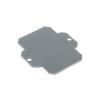 Weidmüller MOPL K11 STAHL Mounting plate (d x š) 67 mm x 64 mm ocelový plech stříbrná 1 ks