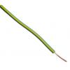 Zapojovací vodič, řada: 2491X, typ kabelu: Jednožilový, prameny vodičů: 24/0.2 mm, Zelená, Žlutá, 500V 100 m 18 AWG Zapojovací vodič, řada: 2491X, typ kabelu: Jednožilový, prameny vodičů: 24/0.2 mm, Zelená, Žlutá, 500V 100 m 18 AWG