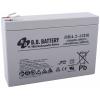 B.B. Battery B.B. HR4.2-12FR-VDS HR4.2-12FR olověný akumulátor 12 V 4200 mAh olověný se skelným rounem (š x v x h) 140 x 100 x 39 mm plochý konektor 6,35 mm