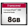Karta Compact Flash Compact Flash Transcend 8 Gb Průmyslová třída, model: CF180I SLC Karta Compact Flash Compact Flash Transcend 8 Gb Průmyslová třída, model: CF180I SLC