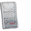 Sada bitů vrtáků, Ocel, počet kusů: 7 Bosch Více materiálů, max. velikost: 8 mm, min. velikost: 3 mm