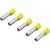 Rittal 4050.736 dutinka 6 mm² částečná izolace žlutá 100 ks