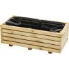 Siena Garden Ella N06590 Box na rostliny Borové dřevo, fleece černá