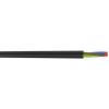 AXINDUS Ohebný kabel 4žilový 100 m Elastomer plášť, Černá, 450V, 750 V 60 °C