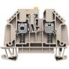 W-terminal with external tensioning, Test-disconnect terminal, Rated cross-section: 4 mm², Screw connection, WTR 4 STB SL 7910300000 Tmavě béžová Weidmüller 50 W-terminal with external tensioning, Test-disconnect terminal, Rated cross-section: 4 mm², Screw connection, WTR 4 STB SL 7910300000 Tmavě béžová Weidmüller 50