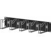 Rittal 7257105 19 palec Ranžírovací panel 2 U sytá černá (RAL 9005)
