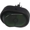 TRU COMPONENTS TC-R13-133B-SQ GREEN 1587551 kolébkový přepínač do auta, 1x vyp/zap, 12 V/DC, 30 A TRU COMPONENTS TC-R13-133B-SQ GREEN 1587551 kolébkový přepínač do auta, 1x vyp/zap, 12 V/DC, 30 A
