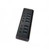 Rozbočovač USB NLUSB3-7PL, standard: USB 3.0 USB, počet portů USB: 7 USB 167 mm NewLink