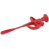 KS Tools 150.1669 bezpečnostní krokosvorka, konektor 4 mm, červená