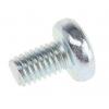 RS PRO Šroub s nízkou půlkulovou hlavou Pozidriv, Lesklý zinek, Ocel hlavice Kónická 10 mm