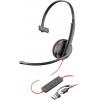 HP Blackwire C3210 sluchátka otevřená (On Ear) černá HP Blackwire C3210 sluchátka otevřená (On Ear) černá