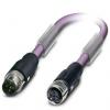 Bus kabel, A: Vnější, A: M12 5, B: M8, B: Vnitřní 5, IP65, IP67 Phoenix Contact 300 mm Bus kabel, A: Vnější, A: M12 5, B: M8, B: Vnitřní 5, IP65, IP67 Phoenix Contact 300 mm