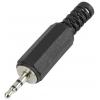 TRU COMPONENTS 1572330 jack konektor 2.5 mm zástrčka, rovná Pólů: 3 stereo černá 1 ks TRU COMPONENTS 1572330 jack konektor 2.5 mm zástrčka, rovná Pólů: 3 stereo černá 1 ks