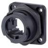 Metz Connect Průmyslovou IP67 V1 1401013302KE příruba černá 1 ks