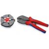 Krimpovací nástroj, řada: MultiCrimp Knipex, pro použití s: Neizolované svorky s otevřeným válcem Krimpovací nástroj, řada: MultiCrimp Knipex, pro použití s: Neizolované svorky s otevřeným válcem