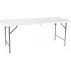 Perel folding table kempingový stolek bílá FP183 Zatížitelnost (hmotnost) (max.) 100 kg