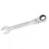 Kombinovaný ráčnový klíč Matný chrom 1/2 in, celková délka: 155mm Facom