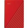 WD My Passport, My Passport, 4 TB, externí HDD 6,35 cm (2,5), USB 3.2 (Gen 1x1) , červená, WDBPKJ0040BRD-WESN