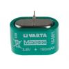 Mincové baterie 3.6 V Nikl-metal-hydrid 150 mAh Varta Mincové baterie 3.6 V Nikl-metal-hydrid 150 mAh Varta