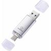 Renkforce RF-USBOS-230 USB flash disk 64 GB stříbrná RF-6688140 USB-A, USB-C®
