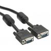 Roline, A: Vnější VGA, B: Vnější VGA Kabel VGA 10 m, Černá Roline, A: Vnější VGA, B: Vnější VGA Kabel VGA 10 m, Černá