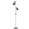 Paulmann Neordic Haldar 79690 stojací lampa LED E14 40 W tmavě šedá , chrom (matný)
